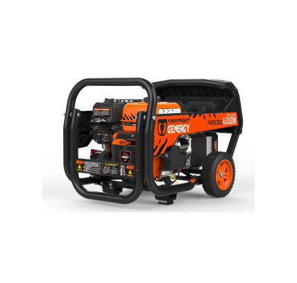GENERADOR 4000W-230V GASOLINA ARRANQUE ELÉCTRICO MODELO PANTICOSA