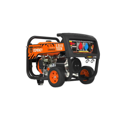GENERADOR 7000W-400V 6500W-230V GASOLINA TRIFÁSICO ARRANQUE ELÉCTRICO MODELO CANDANCHÚ