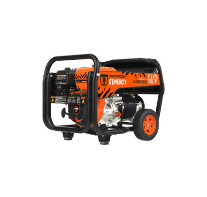 GENERADOR 7000W-400V 6500W-230V GASOLINA TRIFÁSICO ARRANQUE MANUAL MODELO CANDANCHÚ-S