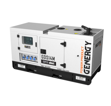 GENERADOR 14KVA 11.000W 230V DIESEL MODELO GDS14M