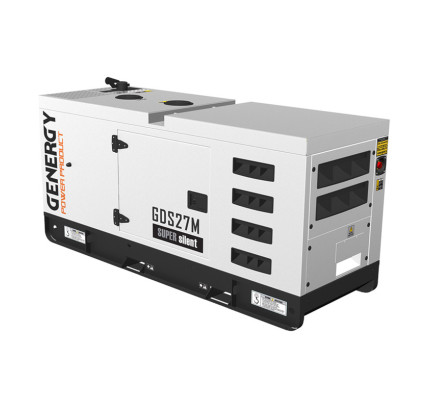GENERADOR 27KVA 22.000W 230V DIESEL MODELO GDS27M