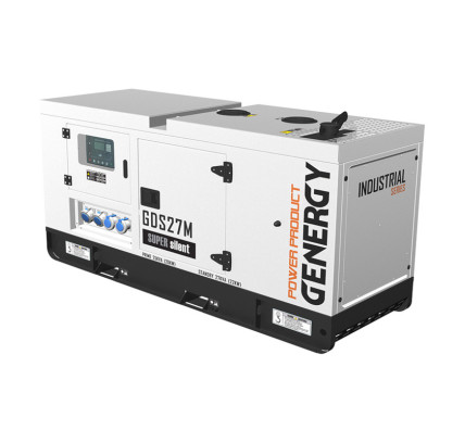 GENERADOR 27KVA 22.000W 230V DIESEL MODELO GDS27M