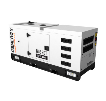 GENERADOR 20KVA 16.000W 400/230V DIESEL MODELO GDS20T
