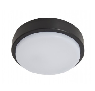 APLIQUE REDONDO HOROZ LED 20W NEGRO 6400K MD-ARTOS