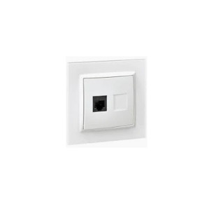 BASE RJ45 SIMON SERIE 10 BLANCA