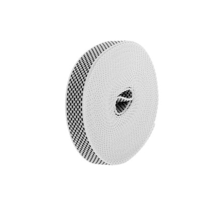 CINTA PERSIANA 22MM X 6 METROS NEGRO/BLANCO