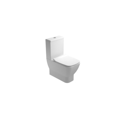 TAZA INODORO GALA EMMA SQUARE COMPACT BLANCO 27160
