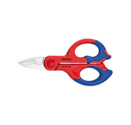 TIJERA ELECTRICISTA KNIPEX 155MM CON FUNDA 95 05 155