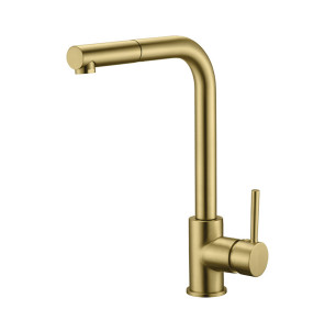 MONOMANDO FREGAREDO IMEX MALTA EXTRAÍBLE ORO CEPILLADO GCE006/OC