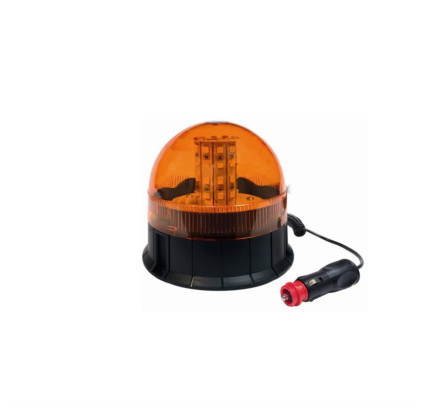 LUZ GIRATORIA 24/12V CON BASE MAGNETICA/VENTOSA