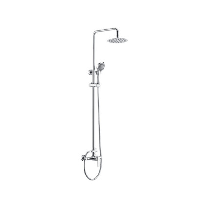 COLUMNA DUCHA MONOMANDO IMEX ROMA CROMO BDR001