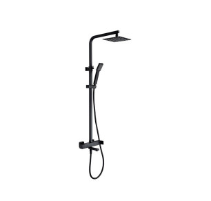 COLUMNA BAÑERA IMEX FIYI NEGRO MATE BDF016-B/NG