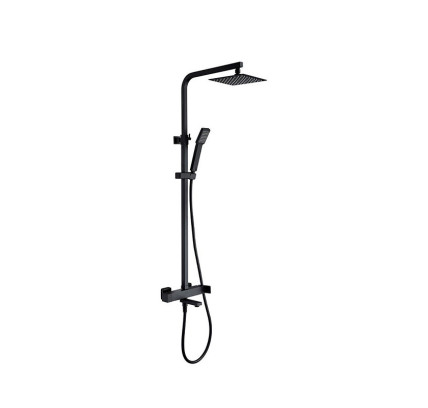 COLUMNA BAÑERA IMEX FIYI NEGRO MATE BDF016-B/NG