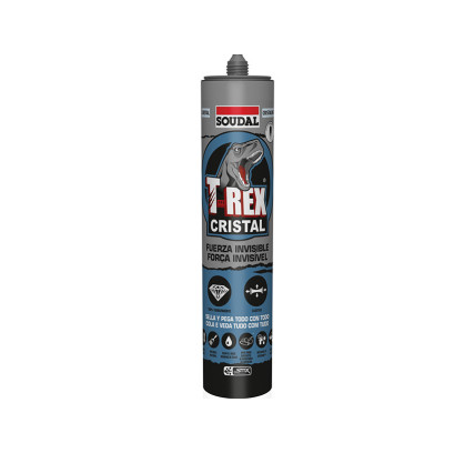 ADHESIVO POLIMERO T-REX FUSION CRISTAL 290ML SOUDAL