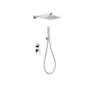 CONJUNTO DUCHA MONOMANDO EMPOTRADO IMEX SUECIA CROMO BDC032-6CR