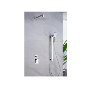MONOMANDO DUCHA EMPOTRADO IMEX BORNEO CROMO GPB022