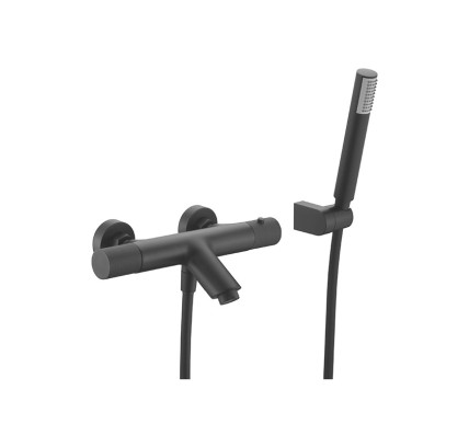 TERMOSTATICA BAÑO IMEX LINE NEGRO MATE BTD038-4NG