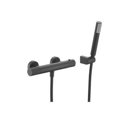 TERMOSMATICA DUCHA IMEX LINE NEGRO MATE BTD038-5NG