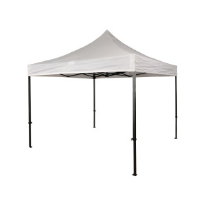 CARPA PLEGABLE ACERO REFORZADO 3X3 METROS BLANCO