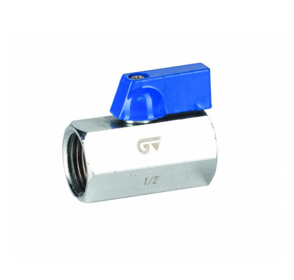 VALVULA ESFERA MINI GENEBRE 1/2" H-H
