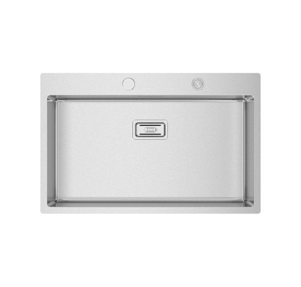 FREGADERO BOX LUX 76 790X505 RODI ACERO CEPILLADO