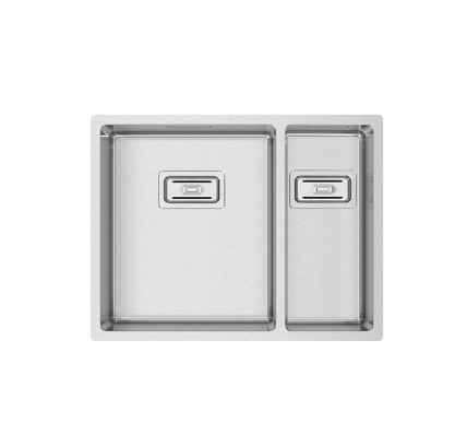 FREGADERO BOX LUX 55 585X450 RODI ACERO CEPILLADO