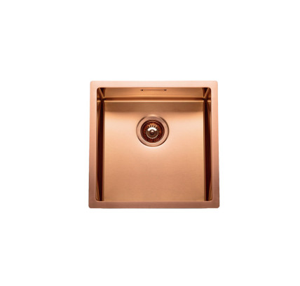FREGADERO BOX LUX 40 400X400X200 RODI PVD BRONCE