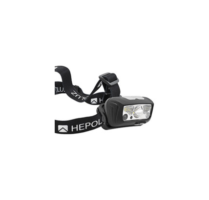 LINTERNA FRONTAL HEPO LED 5W RECARGABLE CON SENSOR 20078