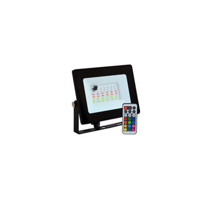 PROYECTOR DH LED COLORES RGB 30W C/MANDO 81.763/30/RGB