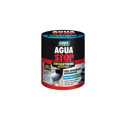 CINTA DE REPARACION AGUASTOP EXTREMA NEGRO 1,5 METROS X 10 CM CEYS