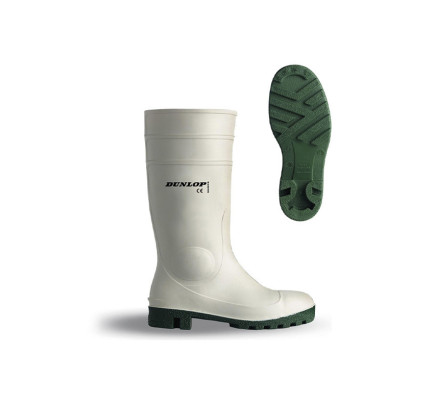 BOTA AGUA SEGURIDAD ALTA DUNLOP BLANCA 171BVBL