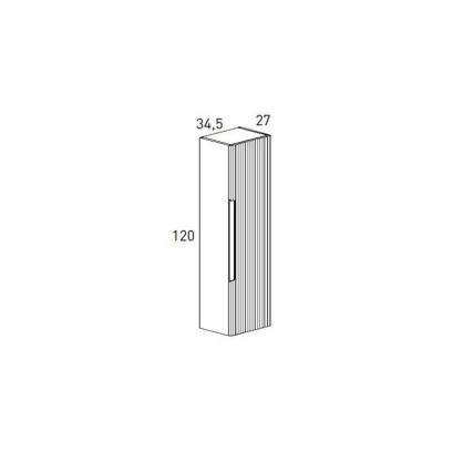 COLUMNA BAÑO VISOBATH KYOTO BLANCO ADA 77464