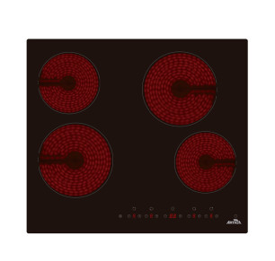 ENCIMERA ARTICA AEV6024 4 FUEGOS VITRO 6000W