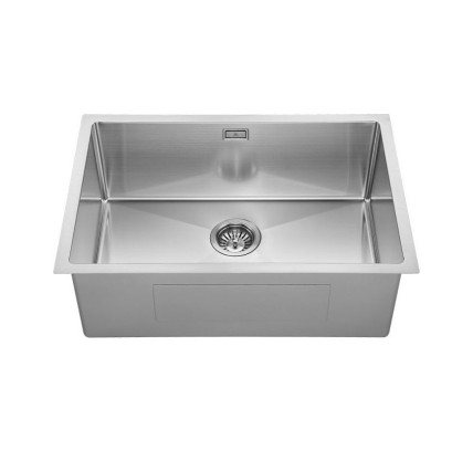 FREGADOR UNIQUE ZAFIRO 68,6X45,7 INOX CEPILLADO