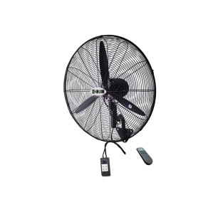 VENTILADOR PARED INDUSTRIAL HJM 75CM 210W NEGRO VIP003MD