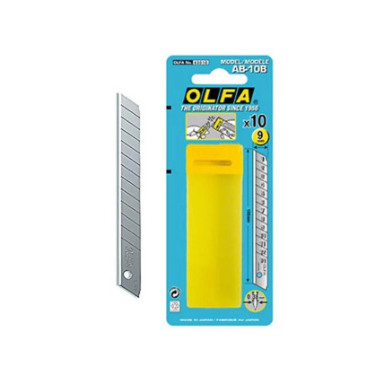 CUCHILLA RECAMBIO CUTTER OLFA AB-10 9MM