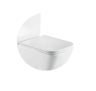 TAPA INODORO RHODAS/PISA AMORTIGUADA SOFT CLOSE SLIM BLANCO