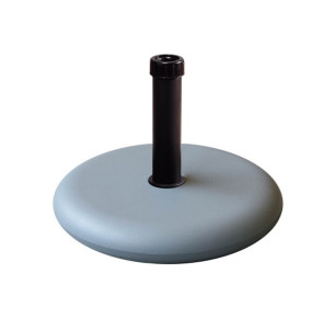 PIE PARASOL CEMENTO REDONDO 25KG