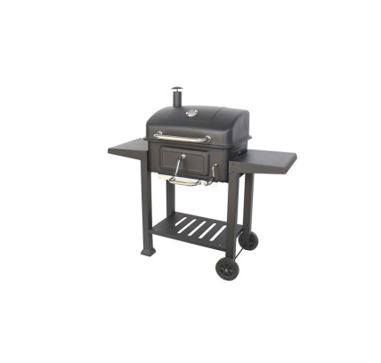 BARBACOA CARBON NATUUR CON TAPA 12X62X104 CM