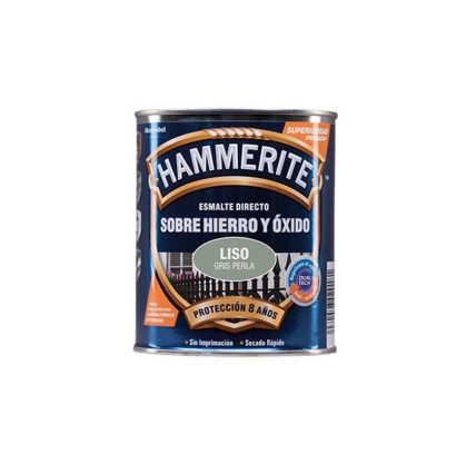 ESMALTE HAMMERITE LISO GRIS PERLA 750ML