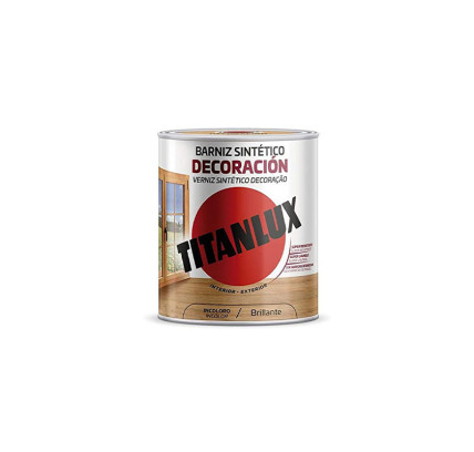 BARNIZ TITAN BRILLANTE INCOLORO 750ML
