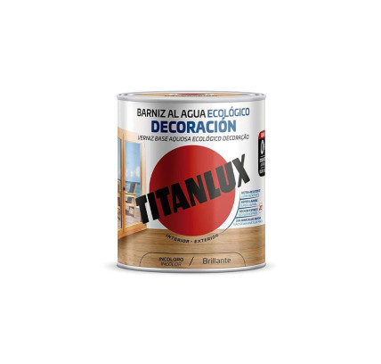 BARNIZ TITAN BRILLANTE PALISANDRO 750ML