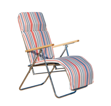 TUMBONA RELAX-202 ACERO/MADERA