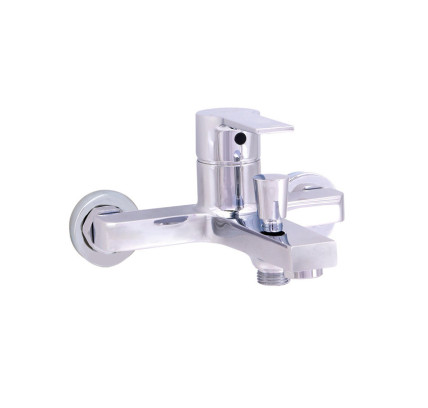 MONOMANDO BAÑO CLEVER GO!2 CON ACCESORIOS CROMO 62133