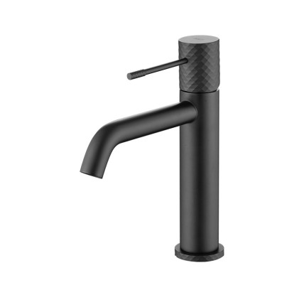 MONOMANDO LAVABO IMEX GÉNOVA NEGRO MATE BDG053-1NG