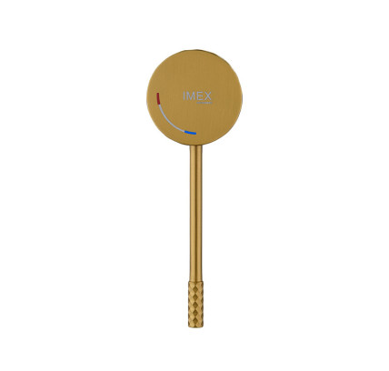MONOMANDO LAVABO ALTO IMEX GÉNOVA ORO CEPILLADO BDG053-3OC