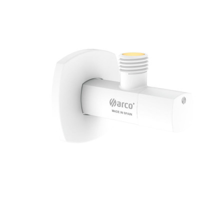LLAVE REGULACION ARCO VITAQ A-80 1/2"-3/8" BLANCO