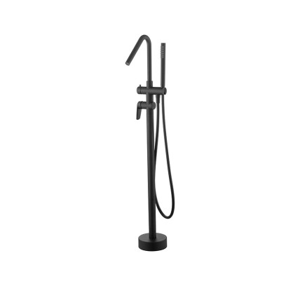 GRIFERIA EXENTA BAÑERA IMEX BÉLGICA NEGRO MATE BBEZ044/NG