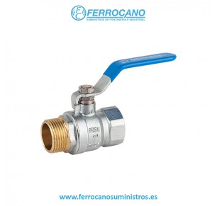 VALVULA ESFERA GENEBRE 1/2" M-H 3034 04