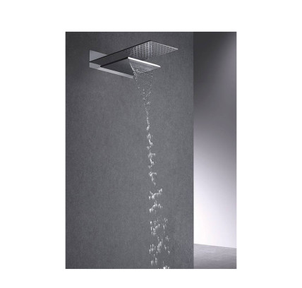 CONJUNTO DUCHA EMPOTRADO TERMOSTÁTICO IMEX RODAS CROMO GTR049